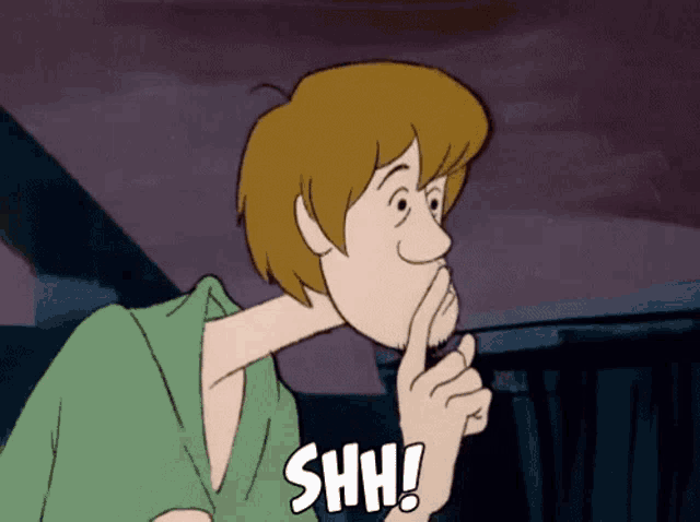 Shaggy Says Shh!