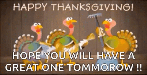 Happy Thanksgiving Turkeys