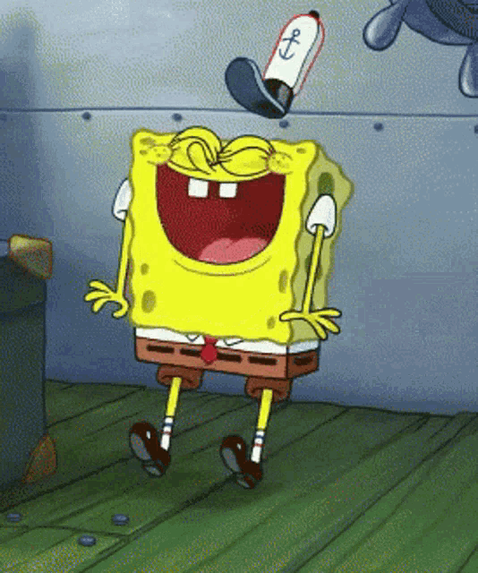 Spongebob's Hilarious Laughter