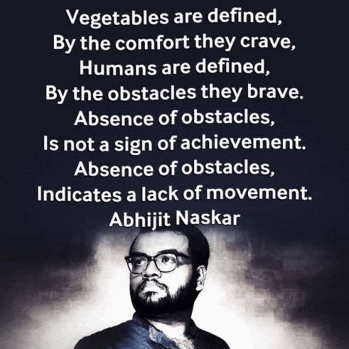 Abhijit Naskar Quote on Obstacles & Achievement