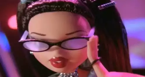 Aesthetic Baddie Doll Wearing Glasses