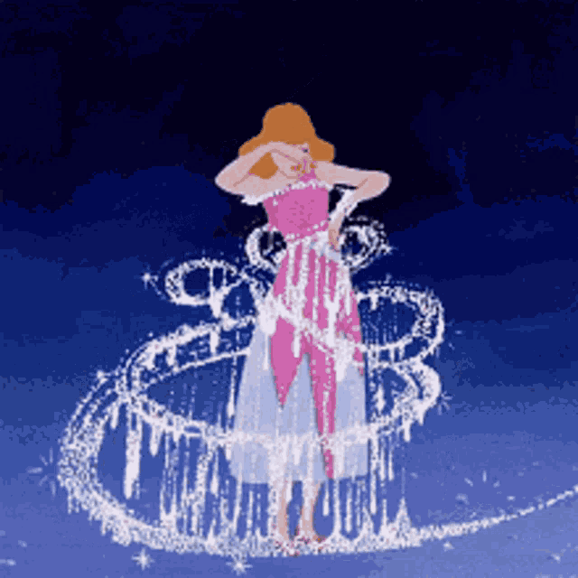 Cinderella's Magical Gown Transformation
