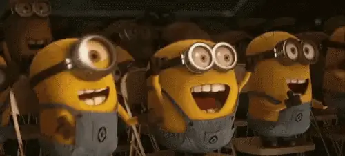 Cinema Minions Cheering