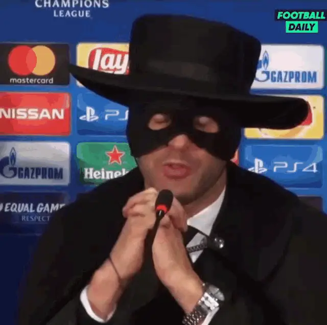 Zorro Fonseca speaks at Champions League presser