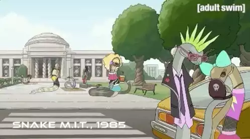Rick and Morty: Snake M.I.T., 1985