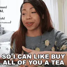 Loretta Offers Tea