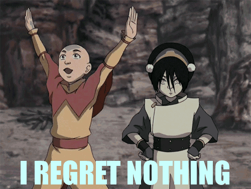 Aang & Toph: I Regret Nothing (Avatar)