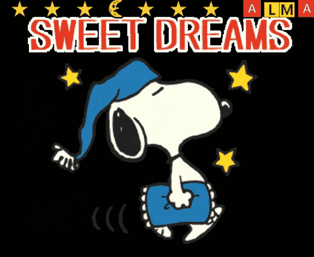 Sweet Dreams Snoopy