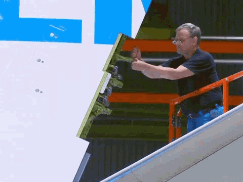 KLM Aircraft Wing Repair and Maintenance