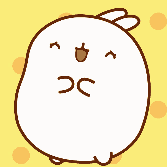 Molang Feeling Nervous and Shy