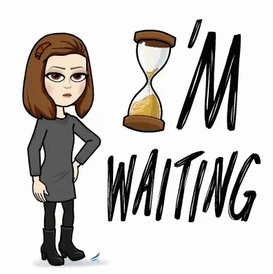 Bitmoji: I'm Waiting