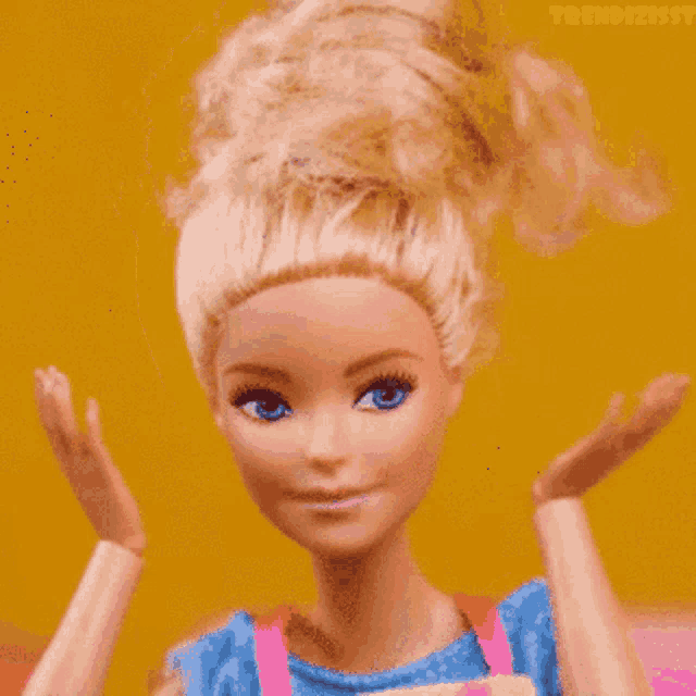 Omg Barbie: Shocked Face Reaction