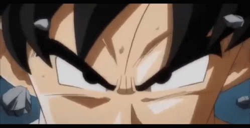 Krillin Goku: Super Saiyan Blue Power Up