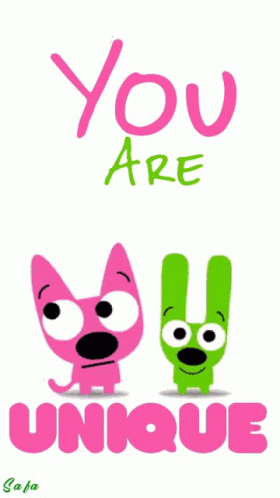 You Are Unique Dog & Friends Animation