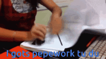 paperwork exhausted