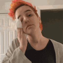 Cleaning My Face