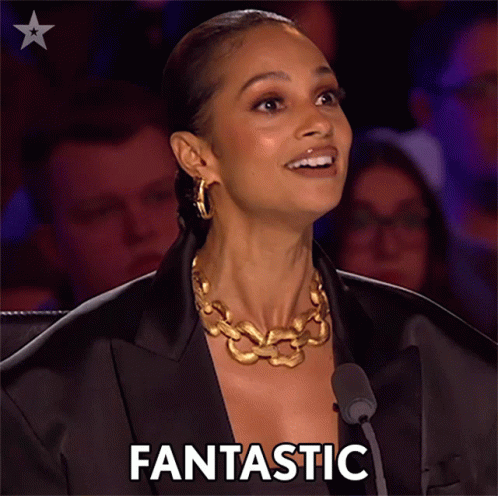 Alesha Dixon Says 'Fantastic' on BGT