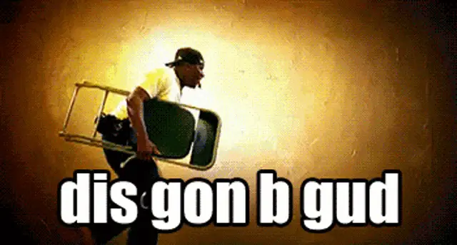 Dis Gon B Gud Lawn Chair