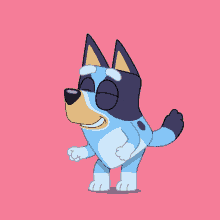 Bluey Tail Wagging