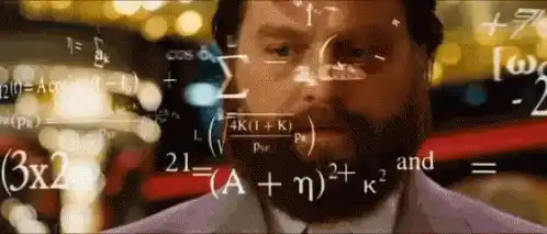 Zack Galifianakis Math Confusion Meme