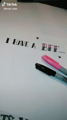 Icecream Love My BFF: Best Friend Drawing