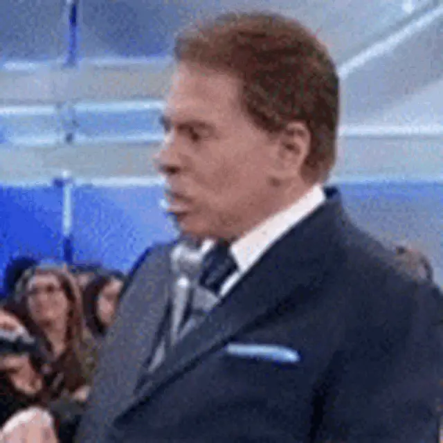 Silvio Santos's Surprised Reaction