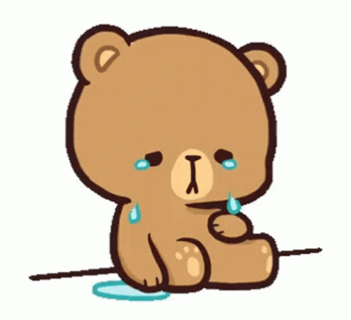 Crying Bear: I Never Had A Friend In You