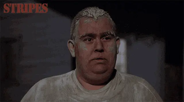John Candy as Dewey Oxberger in Stripes