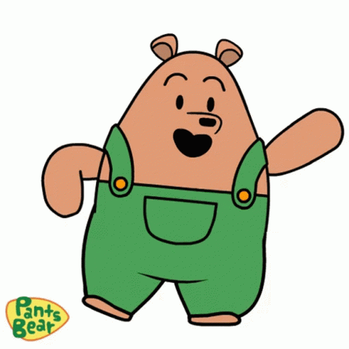 Happy Pants Bear for Tuesday Blessings