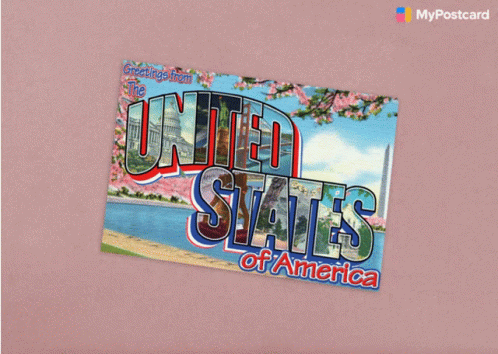 Vintage Greetings from US States Postcards