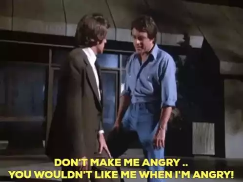 The Hulk: Don't Make Me Angry
