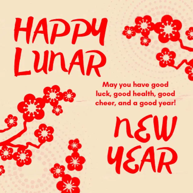 Happy Lunar New Year Greetings