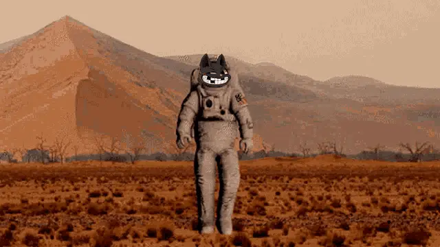 Mars Cats Voyage: Astronaut Cat Walk