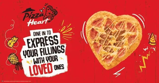Pizza Heart: Express Your Fillings with Pizza Hut