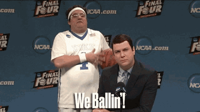 Bobby Moynihan's 'We Ballin!' Basketball Sketch