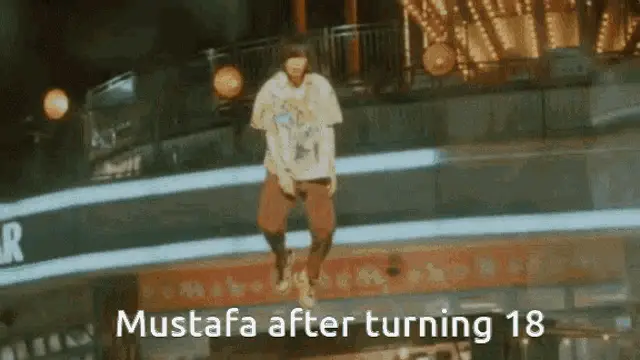 Mustafa Verjaardag 18