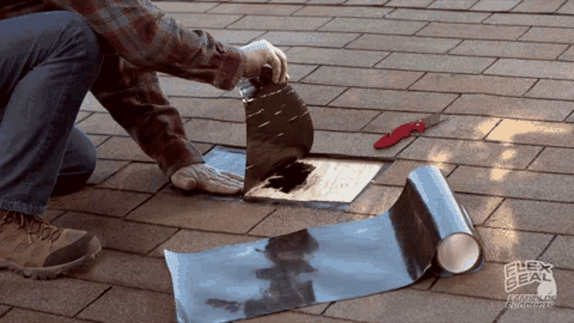 Flex Tape Roof Repair