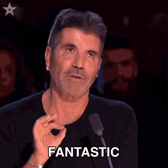Simon Cowell's Fantastic Reaction