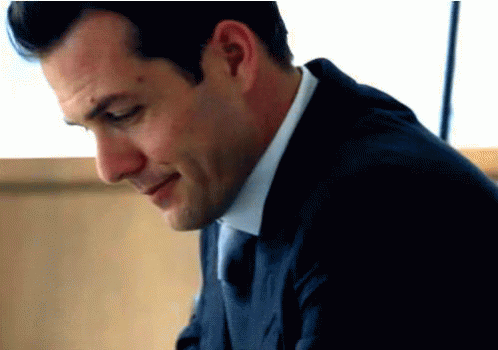 Harvey Specter's Subtle Eyebrow Expression