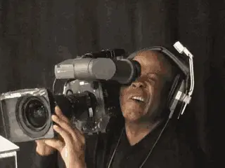 Cop Watch Camera Man in Action