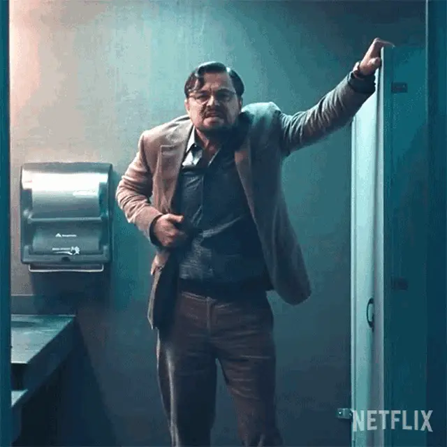 Dr Randall Mindy (Leonardo DiCaprio) Deep Breaths