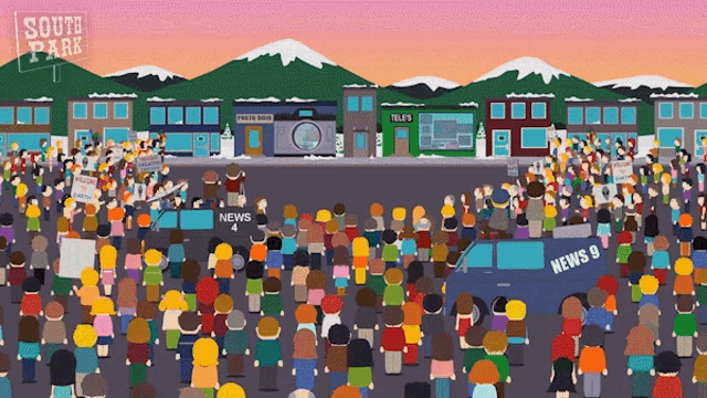 South Park: Massive Crowd Gathering