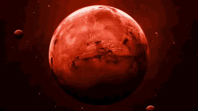 Mars4 NFT: Red Planet with Logo Reveal
