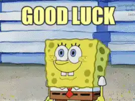 Spongebob's Good Luck Thumbs Up
