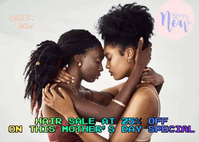 Mother's Day Hair Sale: 25% Off Special