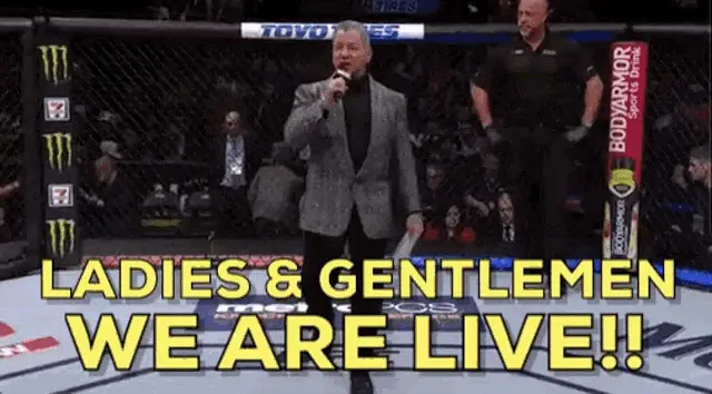 Bruce Buffer: Ladies & Gentlemen, We Are Live!