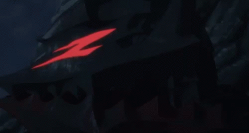 Guts Berserk: Glowing Red Symbol