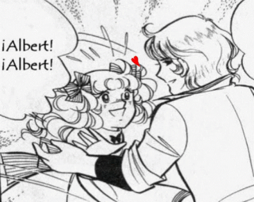 Candy y Albert: Un Momento de Amor