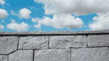 Mark Zuckerberg Peeking Over Wall