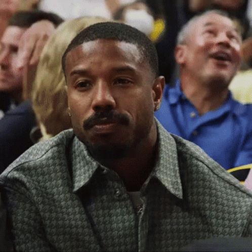 Michael B Jordan's Game Day Reaction